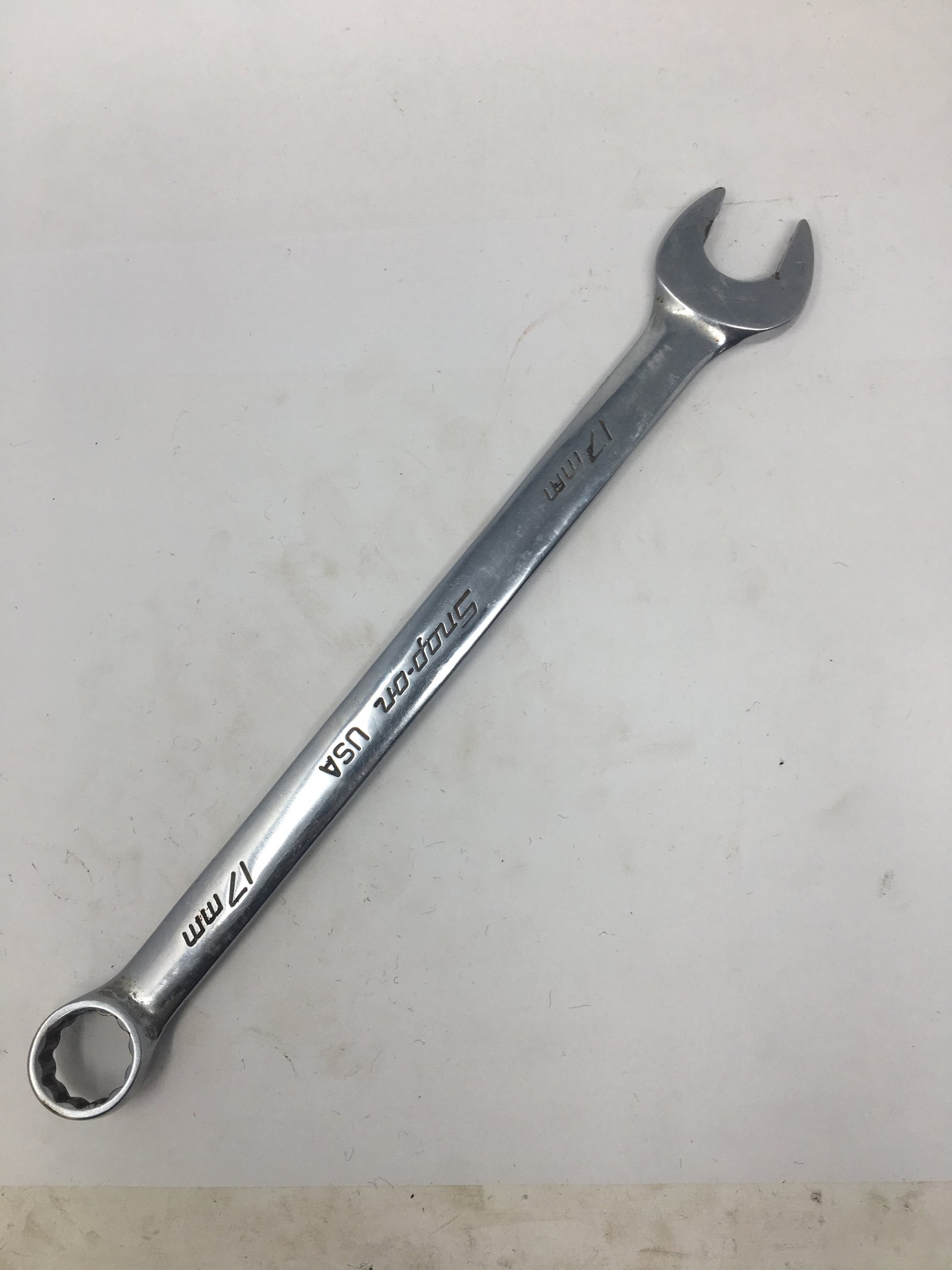 Snap-on SOEXM17 17mm 12-Point Metric Combination Wrench Made In USA