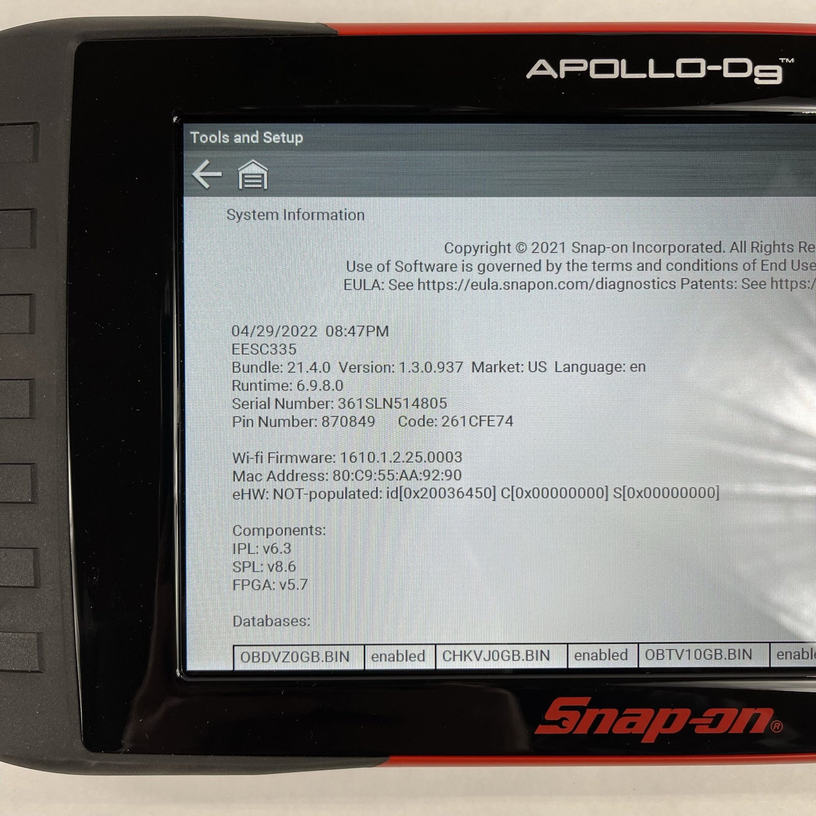 Snap On - EESC335 - Image 6