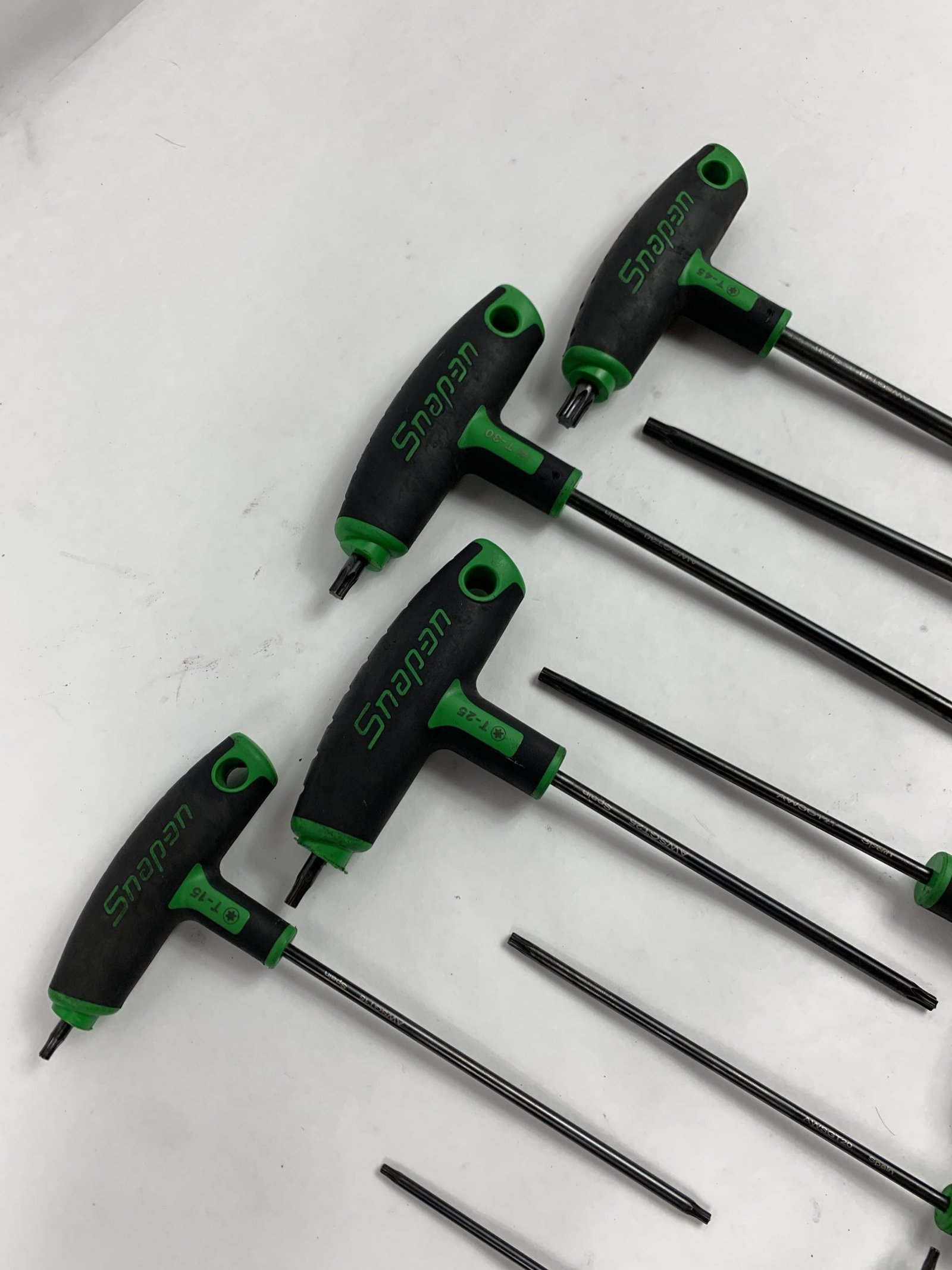 Snap on AWSGT800A 8 pc TORX L-Shaped/ T-Shaped Combination Wrench