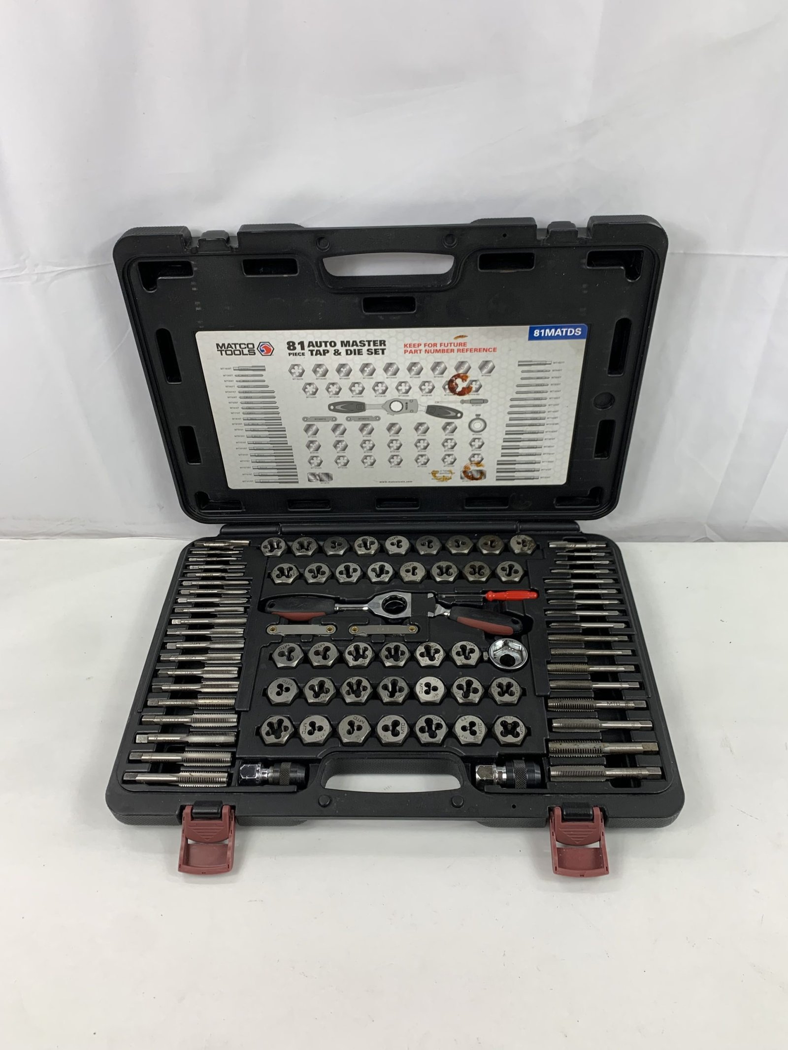 Matco 81MATDS 81 PIECE AUTO MASTER TAP AND DIE SET, Used | KB Tools