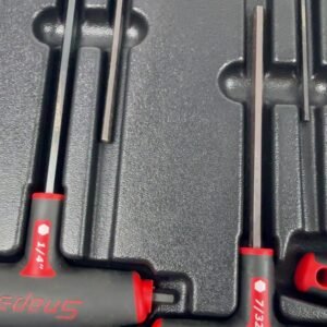 Snap On AWSG800A 8 pc SAE T-Shaped/ L-Shaped Combination Hex Wrench Set (3/32-1/4")