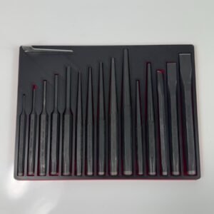 Snap On PPC715BK 16 pc Punch and Chisel Set