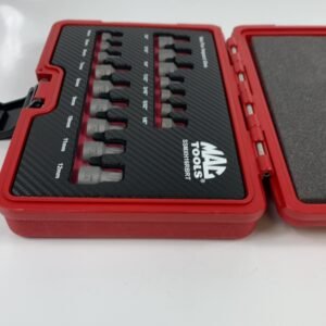 MAC SSMXH16RBRT 16-PC. 1/4" and 3/8" Drive Stubby SAE/Metric R.B.R.T. Hex Driver Set