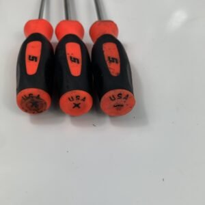 Snap On SGDX40B 4 pc Instinct Soft Grip Mini-Tip Combination Screwdriver Set