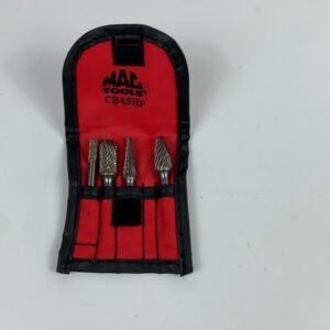 MAC CB4SHP 4 Pc Hp Steel Cut Carbide Burr
