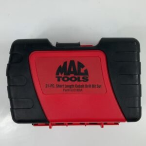 MAC 6321IDSA 21-PC. Cobalt Alloy Steel Stubby Drill Bit Set