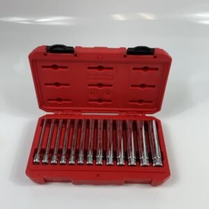 MAC SMMXD136 13Pc. 1/4" Dr. Extra Deep Metric Socket Set