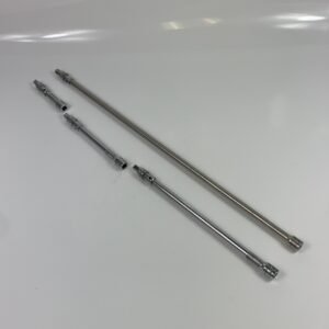 Snap On 204FXKL 4 pc 3/8" Drive Quick-Release Locking Knurled Extension Set