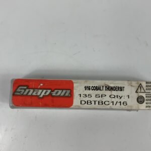 Snap On DBTBC1/16 1/16" Cobalt ThunderBit 135° Split Point Drill Bit