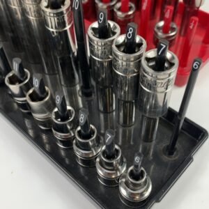 Blue Point BLP38MIX 3/8 Drive Chrome Socket Set (6pt Shallow,12pt Deep)