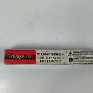 Snap On DBTB9/32 9/32" ThunderBit Jobber Length 135° Split Point Drill Bit