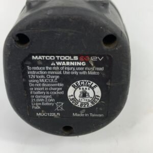 Matco MUC122LB 12V 2.0AH INFINIUM LI-ION BATTERY