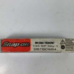 Snap On DBTBC9/64 9/64" Cobalt ThunderBit 135° Split Point Drill Bit