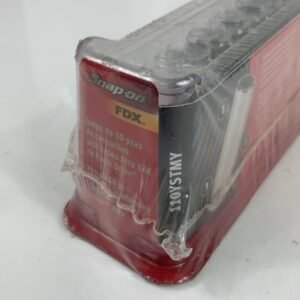 Snap On 110YSTMY 10 pc 1/4" Drive 6 Point SAE Flank Drive Xtra (FDX) Deep Socket