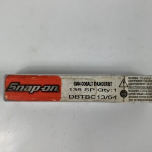 Snap On DBTBC13/64 13/64" Cobalt ThunderBit 135° Split Point Drill Bit