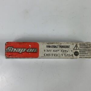 Snap On DBTBC11/64 11/64" Cobalt ThunderBit 135° Split Point Drill Bit